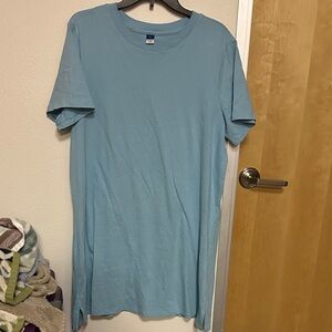 Women’s Blue T-Shirt Dress